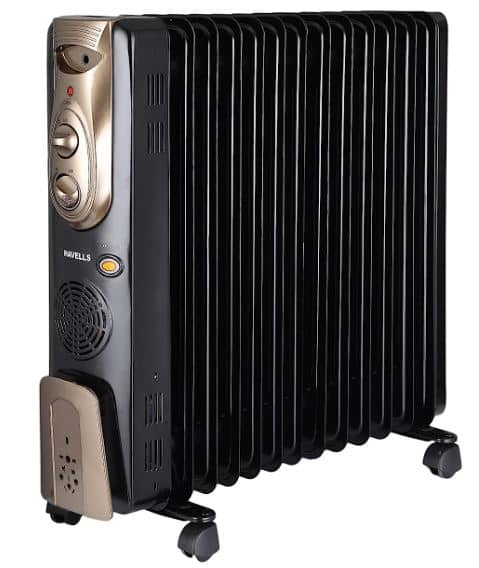 Oil Filled Radiator Heater By Havells, one of the best oil filled heaterin India
